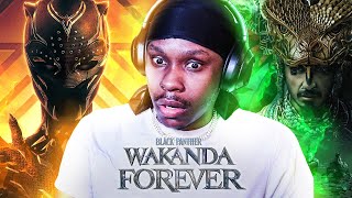 MY FIRST TIME WATCHING BLACK PANTHER WAKANDA FOREVER  Movie Reaction [upl. by Rendrag193]