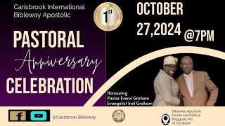 1st Pastoral Anniversary [upl. by Airdnoed]