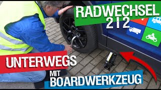 Radwechsel 22 mit Boardwerzkzeug unterwegs [upl. by Aicaca738]