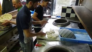 Is this the Worlds FASTEST Naan Bread Maker Tandoori Master Baker at Shadi Bakery Croydon London [upl. by Foulk]