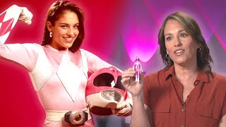 Power Rangers’ Amy Jo Johnson Dishes on Scoring Her First Acting Role  Then and Now [upl. by Ellehcen]