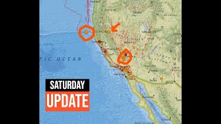 West Coast Elevated Earthquake activity Odd quake near Susanville Saturday 10262024 [upl. by Sellig]