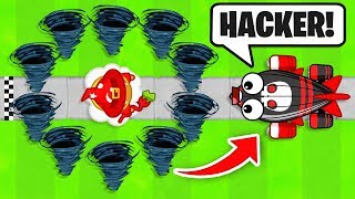 WIZARD ONLY Modded Tower Challenge Bloons TD Battles [upl. by Vladimar16]