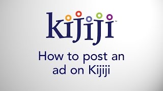 How to Post an Ad on Kijiji [upl. by Llet]