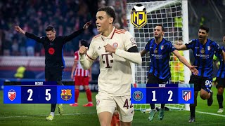 Barcelona golea  Termina la cuarta jornada de la Champions League [upl. by Kcireddor]