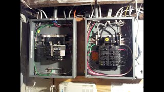 Inexpensive residential generator hookup [upl. by Krum]