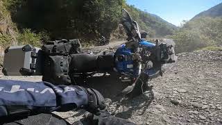 Abano Pass with Aprilia Tuareg 660  Tusheti National Park  Road To Omalo Village  4K [upl. by Roscoe]