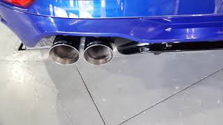 Oettinger exhaust Golf R 75 [upl. by Pettifer550]