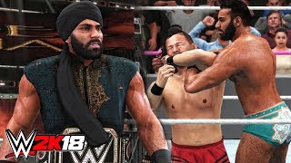 WWE 2K18 Jinder Mahal Entrance amp Finisher  PS4 Pro [upl. by Mauve]