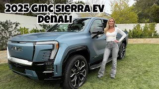 A DEEP DIVE into the 2025 GMC Sierra EV  Crab Walk and Full Tour [upl. by Sapphera312]