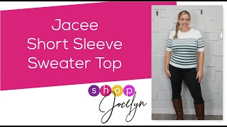 Jacee Short Sleeve Sweater Top [upl. by Henry454]