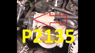 How to Fix Chevy GMC P2135 Code ThrottlePedal Position SensorSwitch A  B Voltage Correlation [upl. by Cummins280]