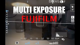 SIMPLE Multi Exposure FUJIFILM cameras  TUTORIAL [upl. by Lenuahs]