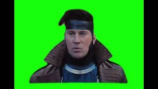 Gambit Meme Green Screen Channing Tatum [upl. by Ynalem]