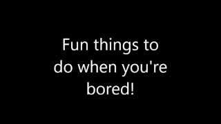 10 Fun Things To Do When Youre Bored  Ideas for Kids [upl. by Atinomar869]