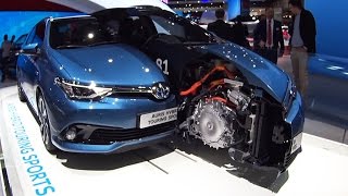 2016 Toyota Auris Hybrid Touring Sport  Cross Section Technology  Exterior and Interior Walkaround [upl. by Baram162]