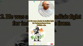 Mahatma Gandhi 5 lines for kids mahatmagandhi mahatmagandhi 2ndoctober [upl. by Eckart]