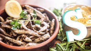 Crispy Fried Whitebait Recipe  Made Personal by SORTED [upl. by Nereil]