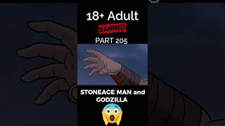 Stone age Men and Dinosaur Part  205 horror shorts [upl. by Avilla]