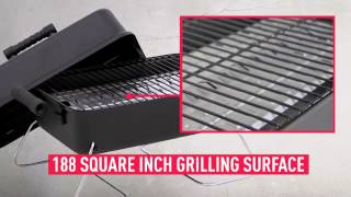 CharBroil 190 Portable Table Top Gas Grill  465133010 [upl. by Annel]