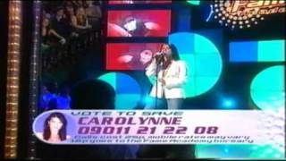 Carolynne Good  Just Like A Pill  Fame Academy [upl. by Nnoryt388]