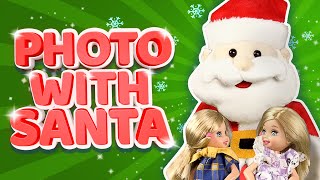 Barbie  The Christmas Photo with Santa  Ep48 [upl. by Robins960]