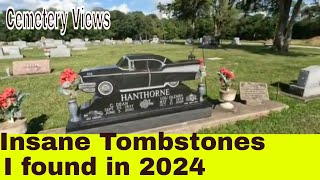 Insane Tombstones I Found in 2024 Year in review [upl. by Albright373]