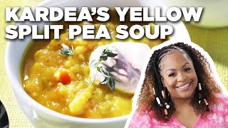 Kardea Browns Golden Yellow Split Pea Soup  Delicious Miss Brown  Food Network [upl. by Ardni]