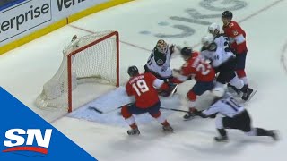 Joe Thornton Scores First Goal As Member Of Florida Panthers [upl. by Nodmac505]