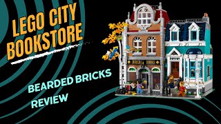 A Staple of the Community  Lego Bookshop 10270 Review  Bearded Bricks [upl. by Rehprotsirhc]