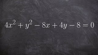 How to find the center foci and vertices of an ellipse [upl. by Maitland]