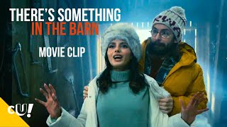 There Is Something In The Barn Christmas Horror Comedy  Clip  Seeing the new Barn [upl. by Zanahs]