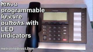 metrolinedirectcom Toshiba IP5022SD IP Telephone [upl. by Ophelia]