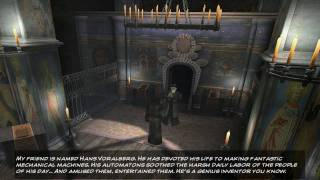 Syberia II Walkthrough  09  Romansburg  Talking to the Patriarch [upl. by Belding]