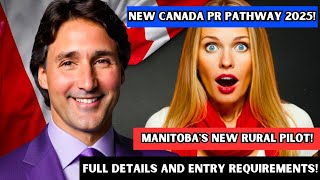 😊 Yes New Canada PR Pathway Manitobas NEW Rural Pilot Explained 2024  IRCC Update [upl. by Hittel236]