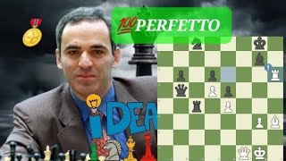 79 LORCO DI BAKU SMONTA LEST INDIANAMIGLIORI PARTITE DI KASPAROV BEST GAMES [upl. by Ueihttam578]