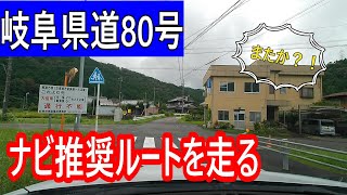 【LEVORG】スバル純正のカーナビで目的地を設定したらとんでもない険道を案内された [upl. by Banna]