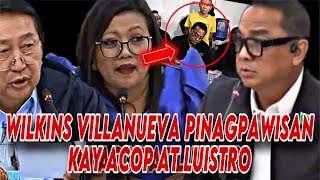 JINKY LUISTRO PINAGPAWISAN SI WILKINS VILLANUEVA SA MGA TANONG  ACOP HINDI KINAYA NI WILKINS [upl. by Radloff742]