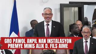 GRO PAWOL ANPIL SOU INSTALASYON PREMYE MINIS ALIX D FILS AIME [upl. by Caines]