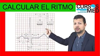 EKG ¿Cómo sacar el RITMO CARDIACO explicado FÁCIL [upl. by Llamaj]