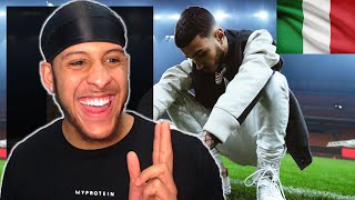 Capo Plaza  Allenamento 4 Official Video  BRITISH REACTION [upl. by Akeenat]