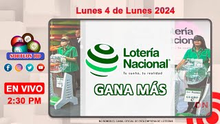 Lotería Nacional Gana Más en VIVO │ Lunes 4 de marzo 2024 – 230 PM [upl. by Benedetta]