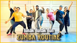 Zumba Dance Fitness  Tunak Tunak Tun Song  Best Weight Loss Dance  Yogesh Choreography [upl. by Areval391]