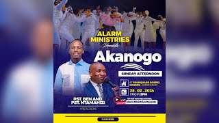 🔴LIVE  AKANOGO BY ALARM MINISTRIES WITH PASTOR BEN amp PASTOR NTAMAHIZI  25022024 [upl. by Corie]