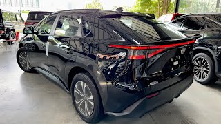 2023 Toyota bZ4X  AllElectric SUV 615Km  Black Color [upl. by Pierpont548]