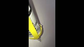 How to fix lining paper wallpaper seam joint quick fix DIY with caulk [upl. by Nileak711]