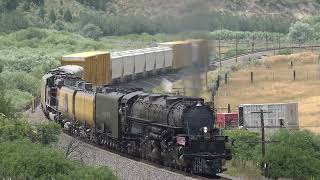 BigBoy UP4014  McCammon Idaho to Diamondville Wyoming July 2024 [upl. by Josias]