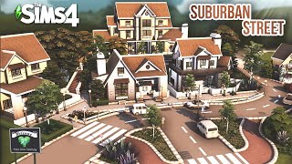 Sims 4 NEIGHBORHOOD 🚗 No CC  Speed Build  Kate Emerald [upl. by Ibrik]