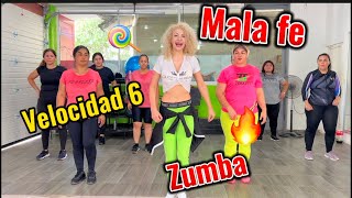 Zumba mala fe Velocidad 6 [upl. by Ezalb]