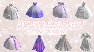 Aesthetic Royal Dress Codes  Berry Avenue Bloxburg Brookhaven Roblox  Links amp Codes [upl. by Lavro]